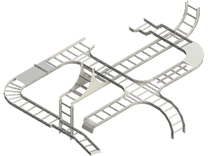 Wire Mesh Cable Tray  Cable Tray Support - HDmann Cable Management System
